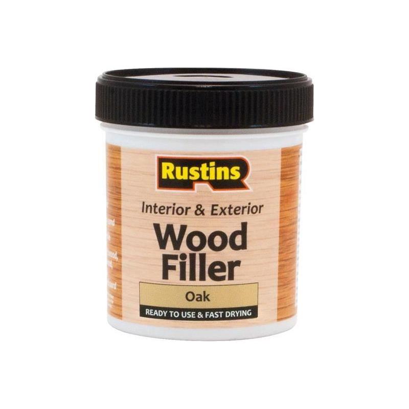 Rustins Acrylic Wood Filler Oak 250ml Rustins - RockBottom Nothampton
