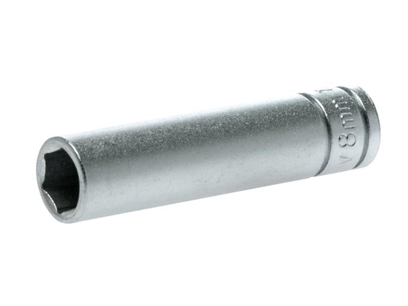 Teng Hexagon Socket Deep 6 Point Regular 1/4in Drive 8mm