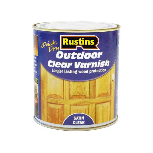 Rustins Exterior Varnish Satin 2.5 litre Rustins - RockBottom Nothampton