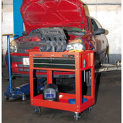 Draper Expert 2 Level Tool Trolley with Two Drawers 07635 Draper - Town Tools 
