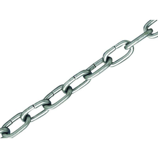 Faithfull Clock Chain Chrome 1.6mm x 10m Faithfull - RockBottom Northampton