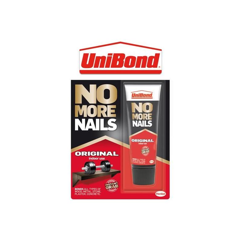 Unibond No More Nails Original Grab Adhesive Mini Tube 52g UniBond - RockBottom Northampton