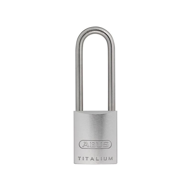 Abus Mechanical 86TI/45mm TITALIUM™ Padlock Without Cylinder 70mm Long Stainless Steel Shackle ABUS Mechanical - RockBottom Northampton 