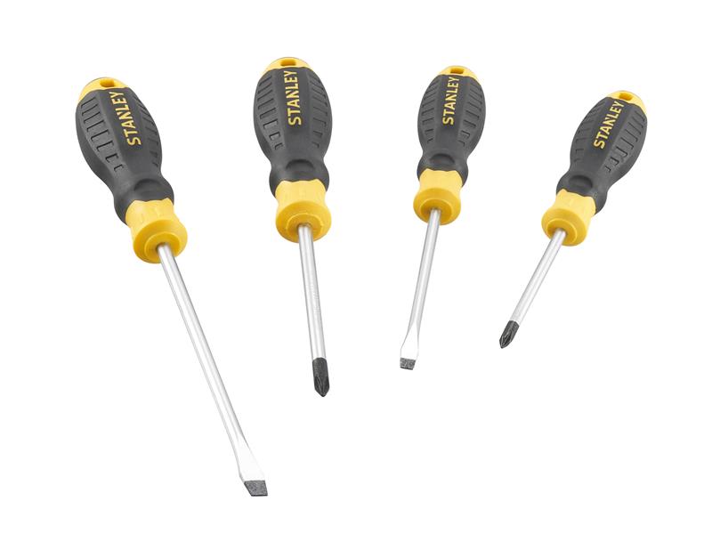 STANLEY® Hand Tools CUSHION GRIP™ Screwdriver Set, 4 Piece