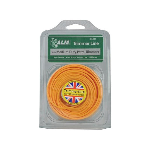 Alm Manufacturing SL004 Medium-Duty Petrol Trimmer Line 2.4mm x 20m ALM Manufacturing - NorthantsTrade Northampton 