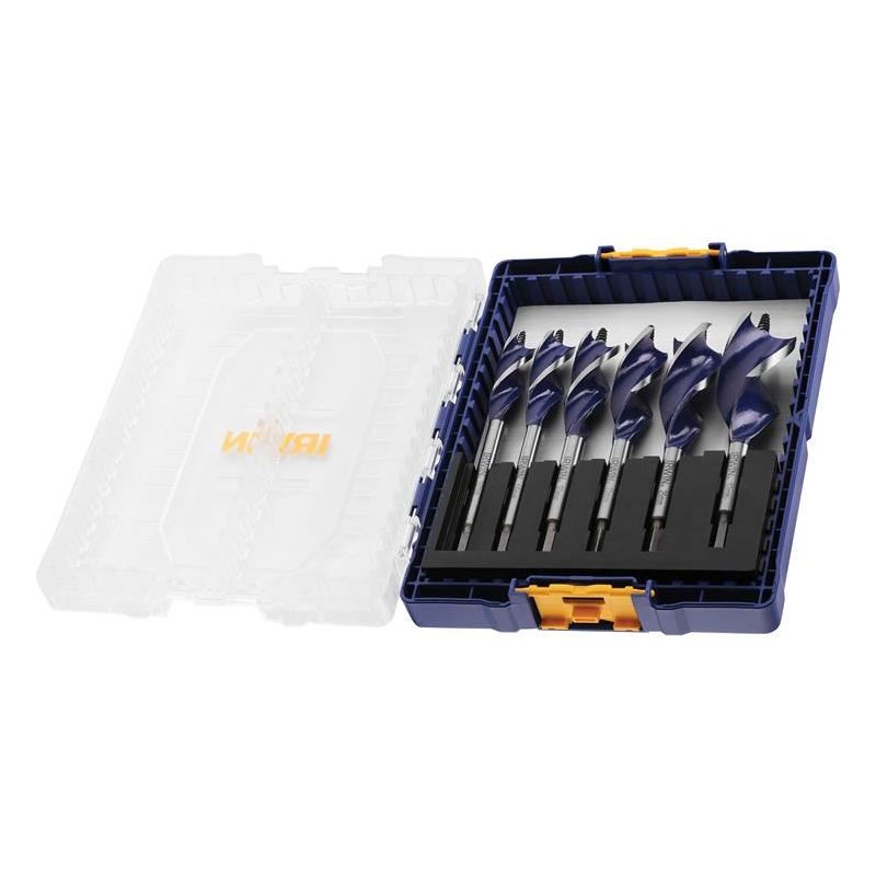 Irwin® Blue Groove 6X Wood Bit Set, 6 Piece IRWIN® - RockBottom Northampton