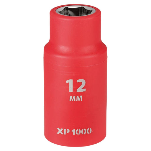 Draper XP1000 VDE Socket, 1/2" Sq. Dr., 12mm Draper - Town Tools