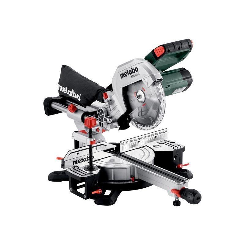 Metabo KGS-216MN Sliding Mitre Saw 216mm 1500W 110V Metabo - RockBottom Northampton