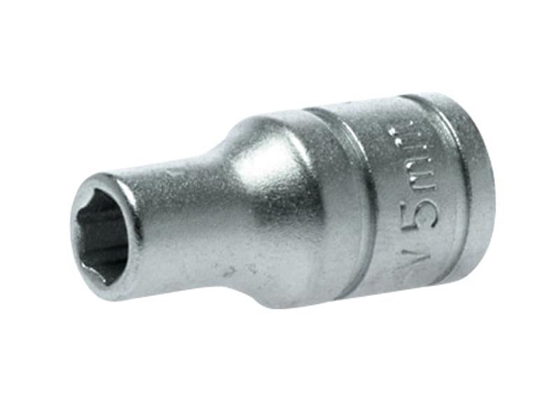 Teng Hexagon Socket 6 Point Regular 1/4in Drive 5mm