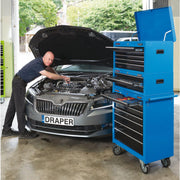 Draper Tool Chest, 5 Drawer, 26", 660 x 445 x 430mm, Blue 35746 Draper - Town Tools 