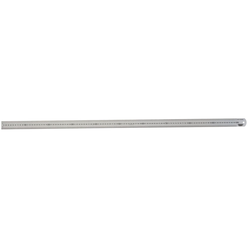 Draper Stainless Steel Rule, 1000mm/36" 22673 Draper - Town Tools 