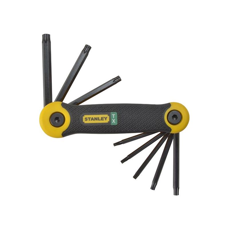 Stanley® Hand Tools TORX Key Folding Set of 8 (TX9-TX40) STANLEY® Hand Tools - RockBottom Nothampton