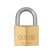 Abus Mechanical 65/40mm Brass Padlock ABUS Mechanical - RockBottom Northampton 