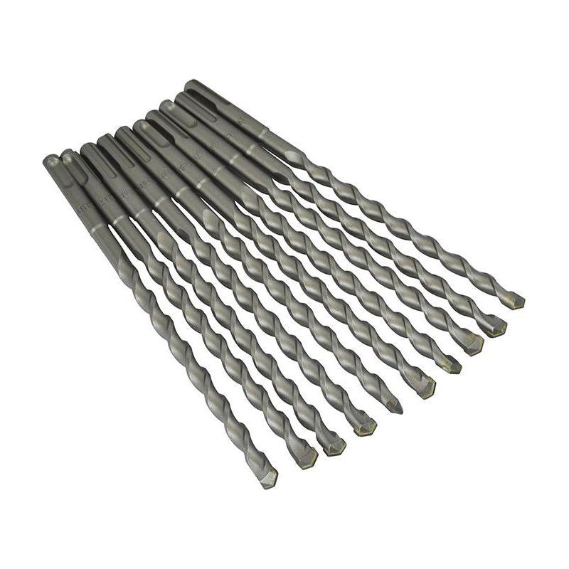 Faithfull SDS Plus Drill Bit 10mm OL: 210mm WL: 150mm Bulk 10 Faithfull - RockBottom Northampton