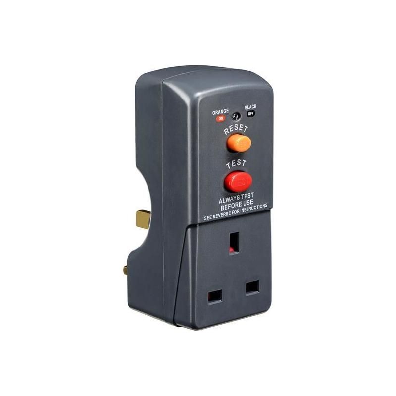 Masterplug Safety RCD Adaptor Masterplug - RockBottom Northampton