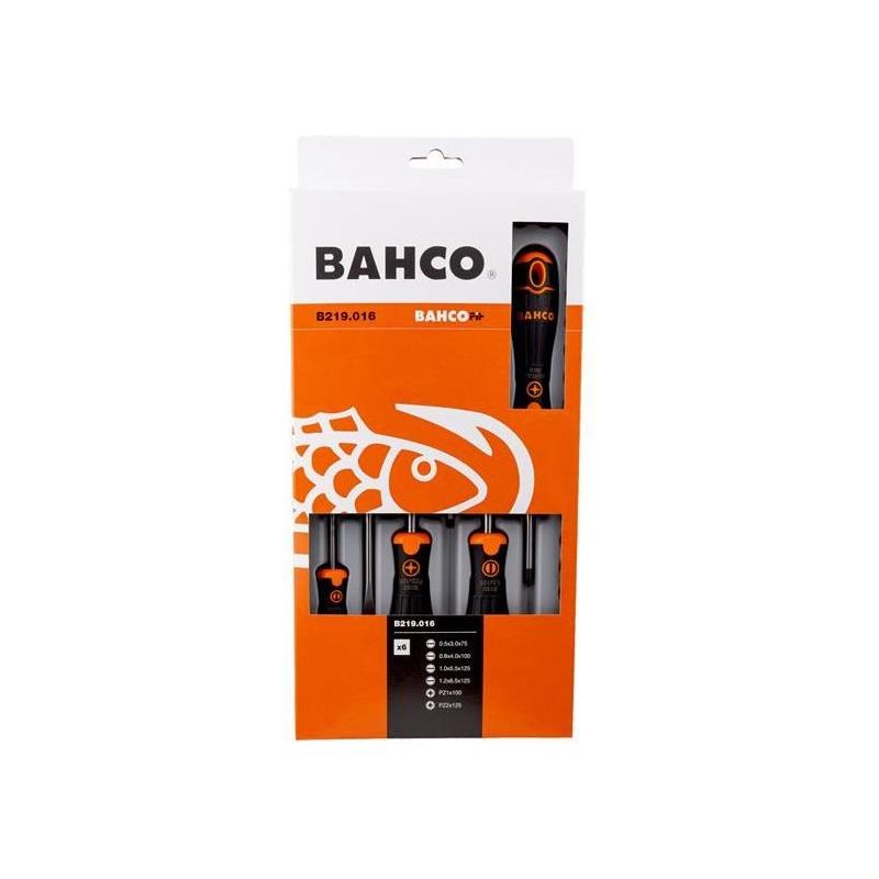Bahco B219.016 BAHCOFIT Screwdriver Set, 6 Piece Bahco - RockBottom Northampton