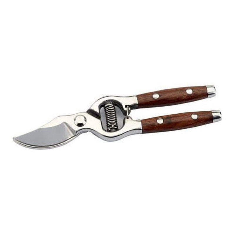 Draper Bypass Pattern Secateurs with Wooden Handles, 210mm 45317 Draper - Town Tools 