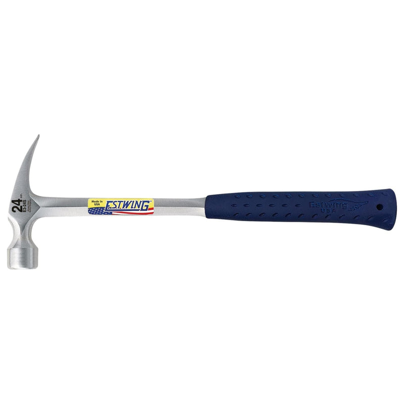 Draper Estwing E3/24S Smooth Face Straight Framing Hammer, 24oz/672g, 16" Draper - Town Tools