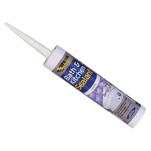 Everbuild Sika Bath & Kitchen Sealant White 290ml Everbuild Sika - RockBottom Northamptin
