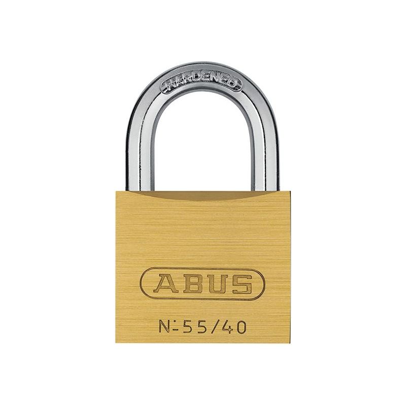 Abus Mechanical 55/40mm Brass Padlock ABUS Mechanical - RockBottom Northampton 
