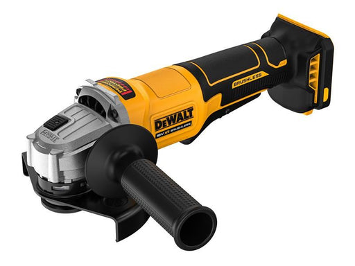 DeWALT Power Tools DCG408N XR Brushless Paddle Switch Angle Grinder 18V Bare Unit DeWALT Power Tools - RockBottom Northampton