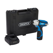 Draper 12V Impact Driver, 1/4" Hex., 1 x 1.5Ah Battery, 1 x Fast Charger Draper - Town Tools
