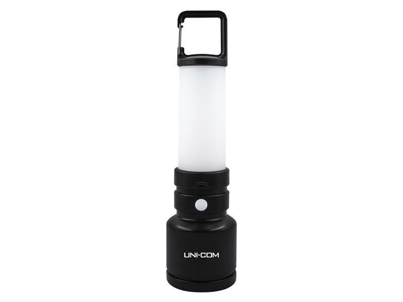 Uni-Com Rechargeable Torch with Integrated Lantern