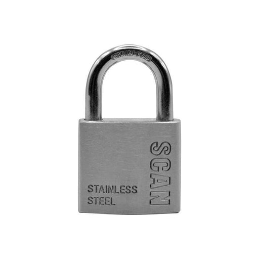 Scan Stainless Steel Padlock 38mm Scan - RockBottom Nothampton