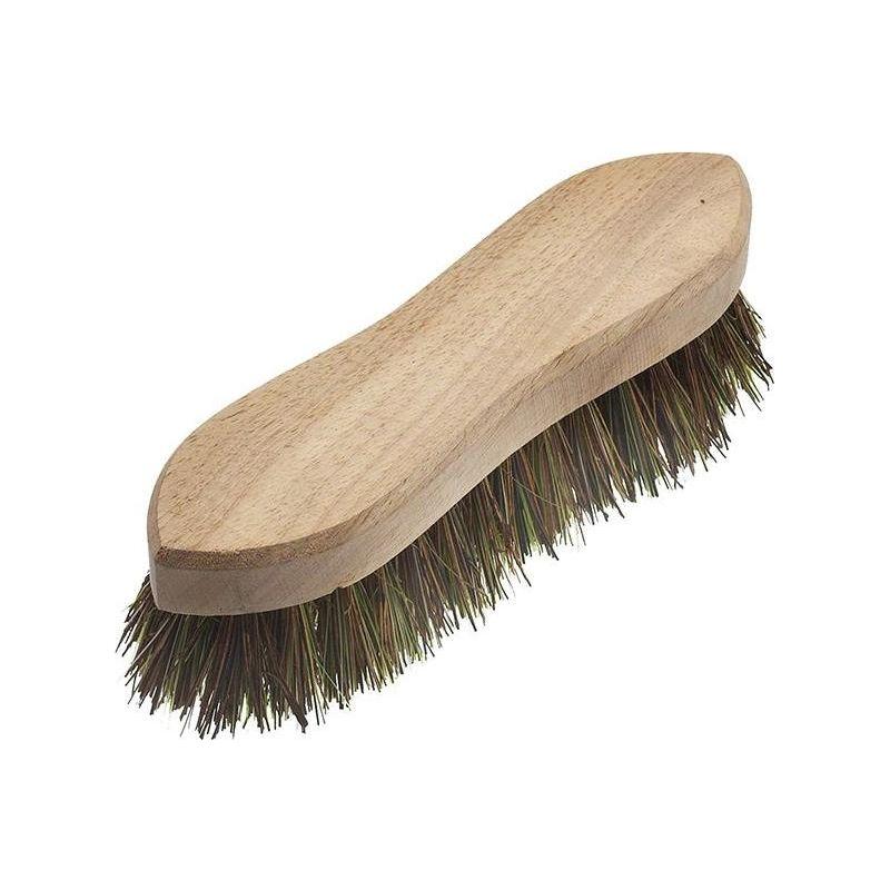 Faithfull Hand Scrubbing Brush 200mm (8in) Unvarnished Faithfull - RockBottom Northampton