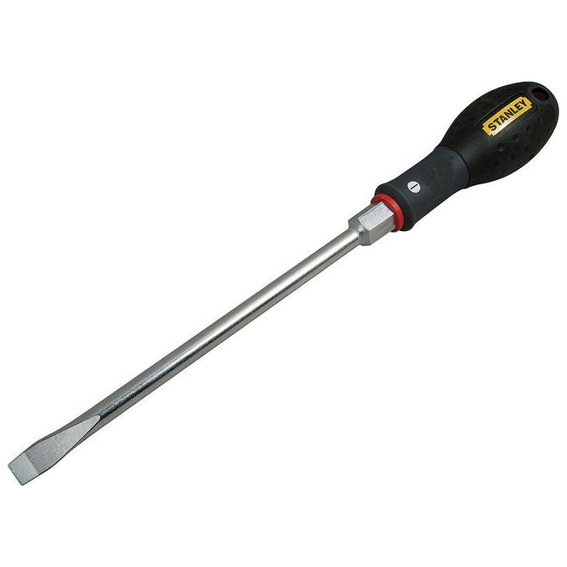 Stanley® Hand Tools FatMax® Bolster Screwdriver Flared Tip 6.5 x 150mm STANLEY® Hand Tools - RockBottom Nothampton