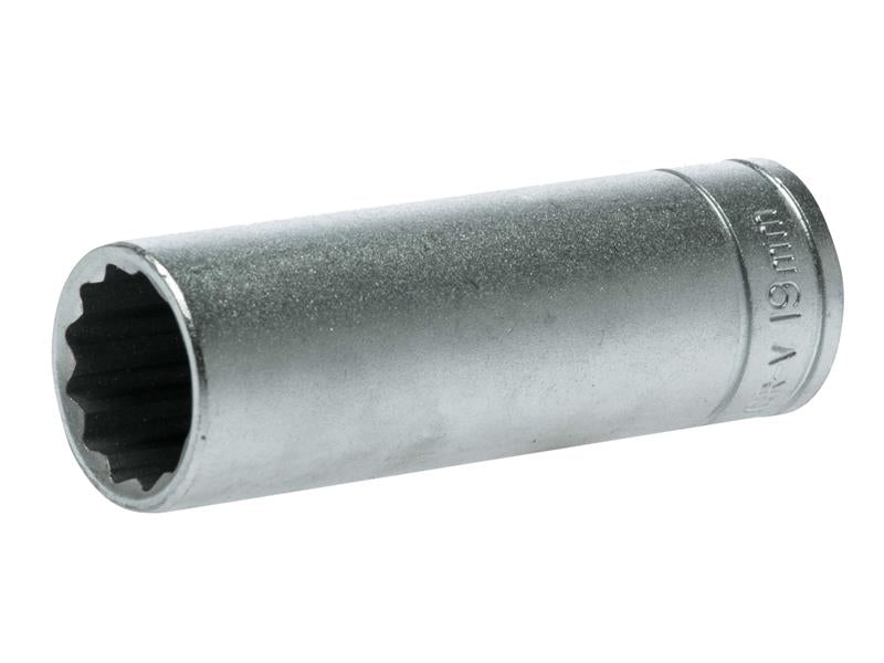 Teng Bi-Hexagon Socket Deep 12-Point 1/2in Drive 19mm