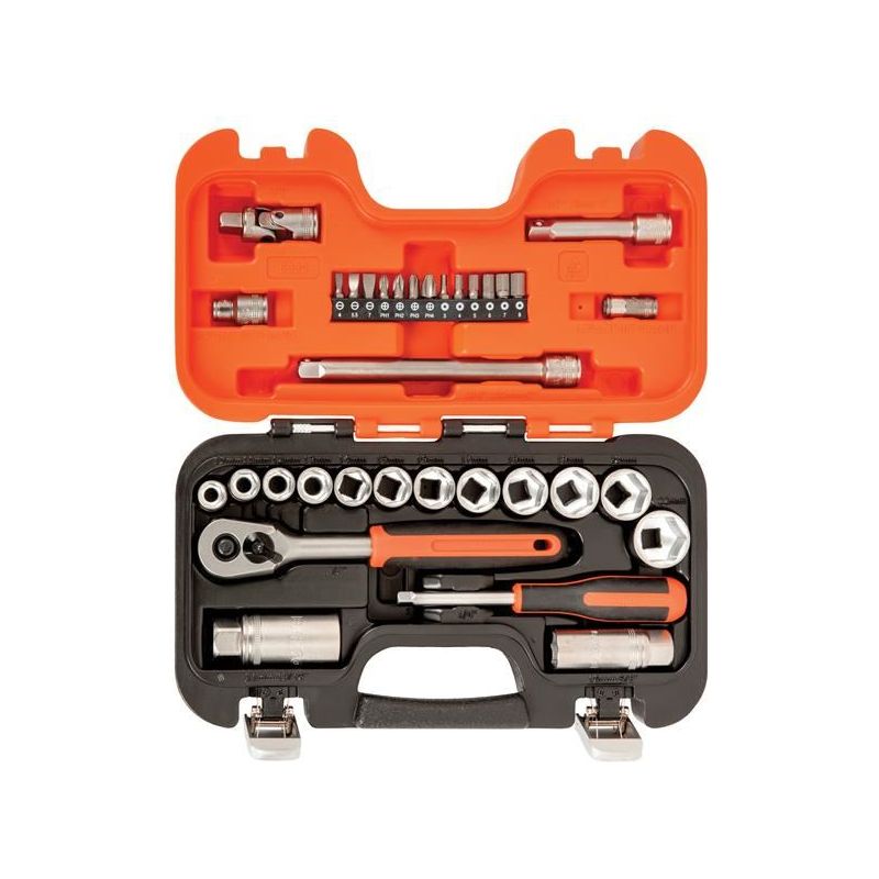 Bahco S330 3/8in Drive Socket Set, 34 Piece Bahco - RockBottom Northampton