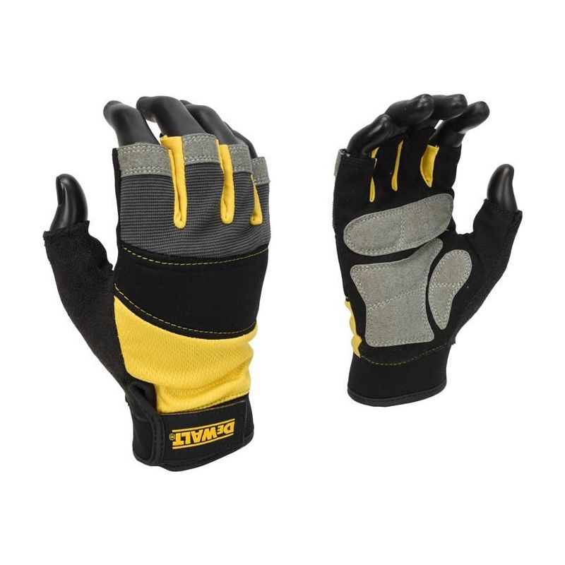 Dewalt Power Tools Fingerless Performance Gloves - Large DeWALT Power Tools - RockBottom Northampton