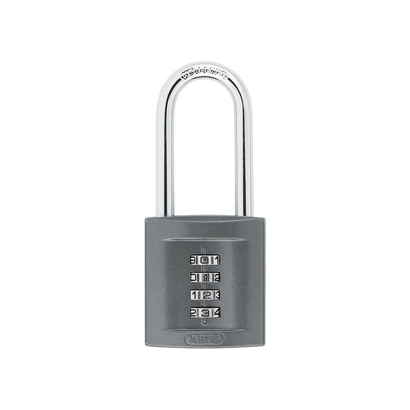 Abus Mechanical 158/50HB50 50mm Combination Padlock (4-Digit) Long Shackle ABUS Mechanical - RockBottom Northampton 