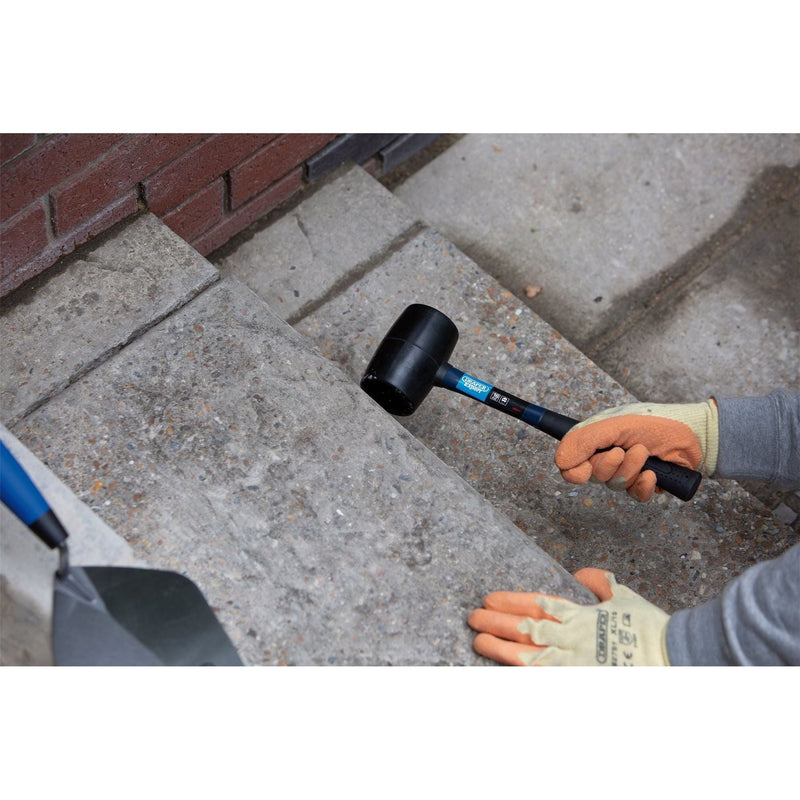 Draper Rubber Mallet with Fibreglass Shaft, 450g/16oz 08017 Draper - Town Tools 