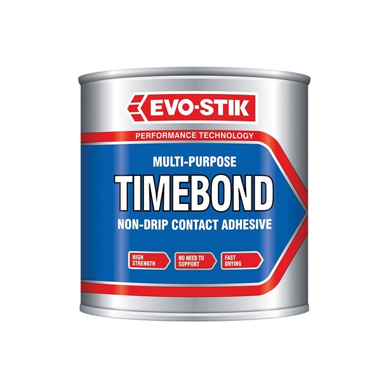 Evo-Stik Timebond Contact Adhesive 1 Litre EVO-STIK - RockBottom Northamptin