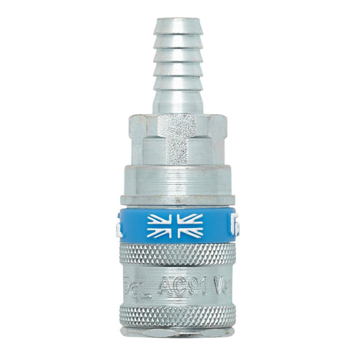 Draper 3/8" Bore Vertex Air Line Coupling with Tailpiece Draper - Town Tools