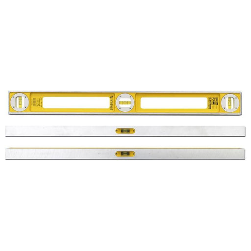 Stabila 83S Level Double Plumb 3 Vial 2546 100cm Stabila - RockBottom Nothampton