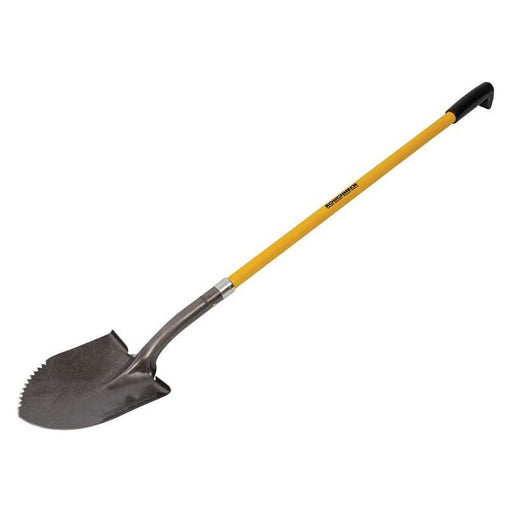 Roughneck Sharp Edge Round Shovel, Long Handle Roughneck - RockBottom Nothampton