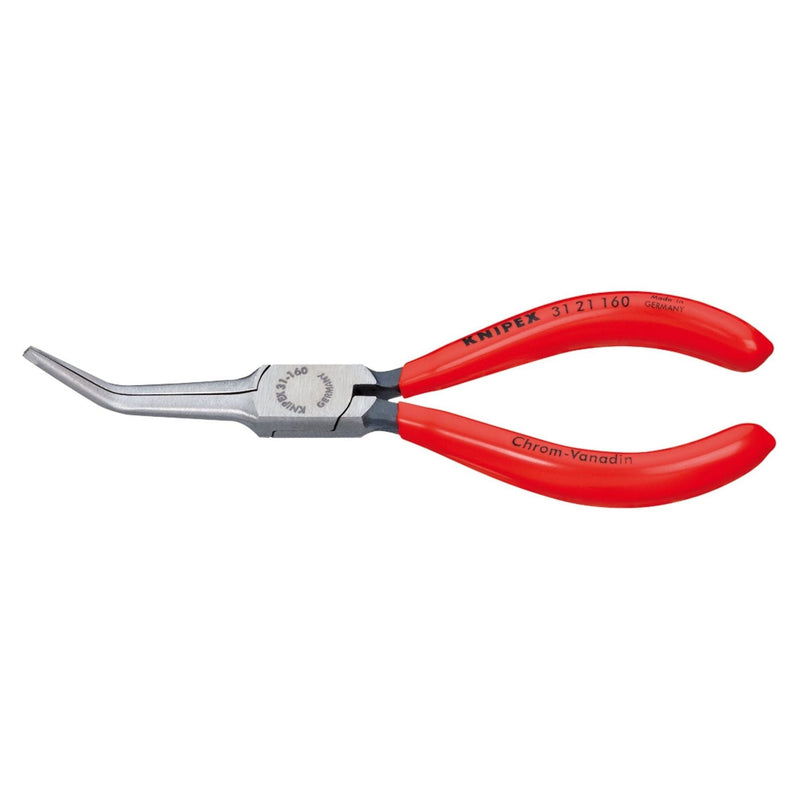 Draper Knipex 31 21 160 SB Bent Needle Nose Pliers, 160mm 55738 Draper - Town Tools 
