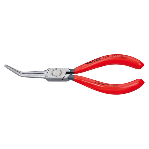 Draper Knipex 31 21 160 SB Bent Needle Nose Pliers, 160mm 55738 Draper - Town Tools 