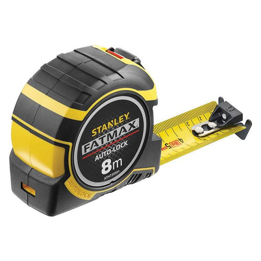 Stanley® Hand Tools FatMax® Autolock Pocket Tape 8m (Width 32mm) (Metric only) STANLEY® Hand Tools - RockBottom Nothampton