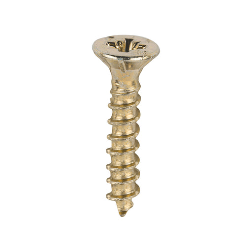 TIMCO Velocity Premium Multi-Use Countersunk Gold Woodscrews — Box