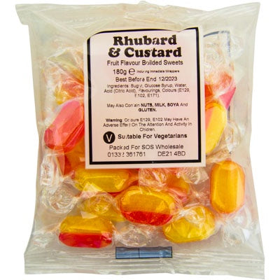 Rhubarb & Custard 140G