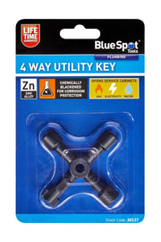 Blue Spot Tools 4 Way Utility Key