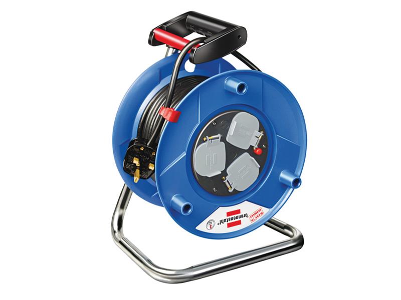 Brennenstuhl 240V 13A 25m Heavy Duty Cable Reel