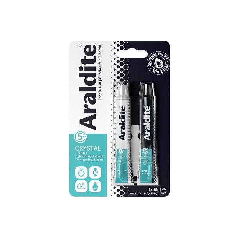 Araldite® Crystal Epoxy 2 x 15ml Tubes Araldite® - RockBottom Northampton 