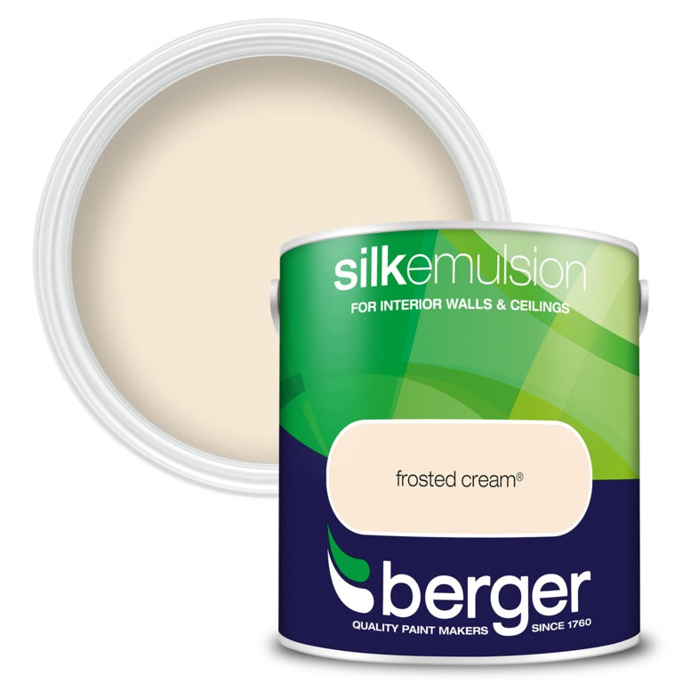 Berger Silk Emulsion 2.5L Frosted Cream