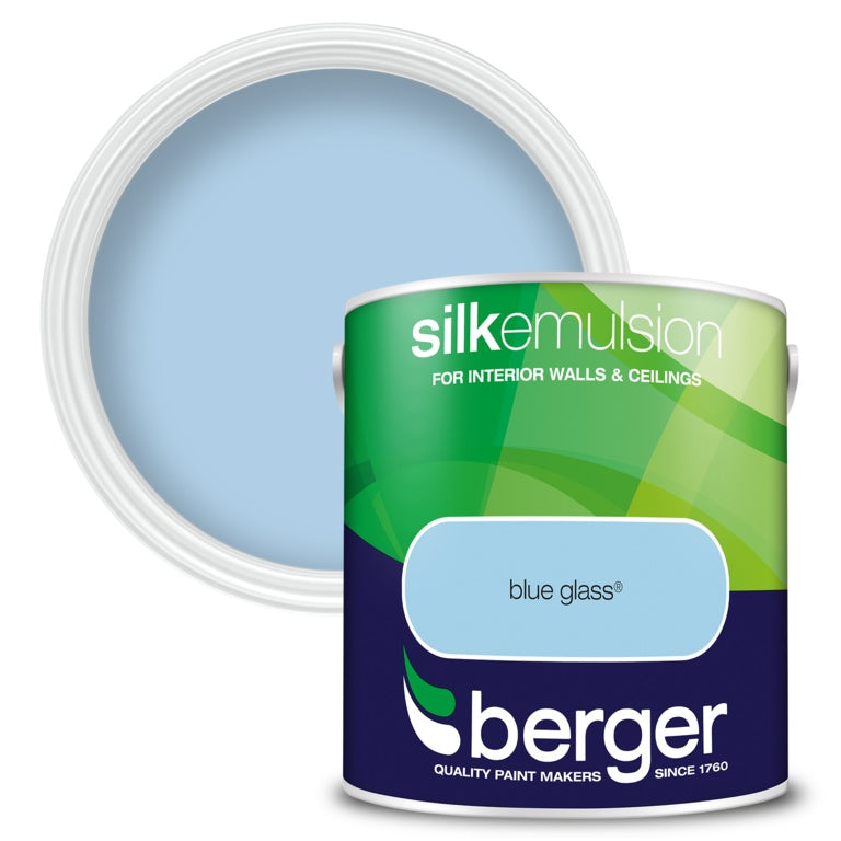 Berger Silk Emulsion 2.5L Blue Glass