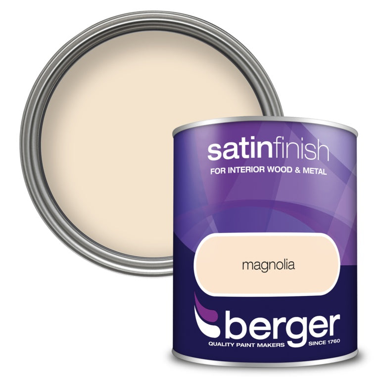 Berger Satin Sheen 750ml Magnolia